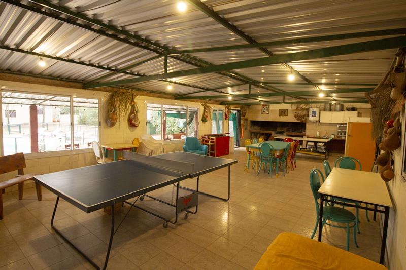 Interior del quincho